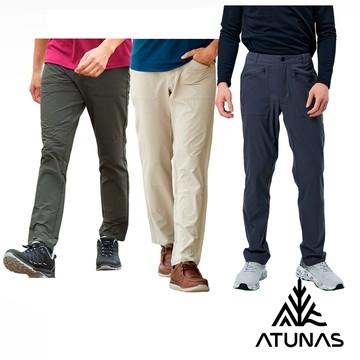 【ATUNAS 歐都納】男款都會彈性長褲A1PAEE09M/3色選