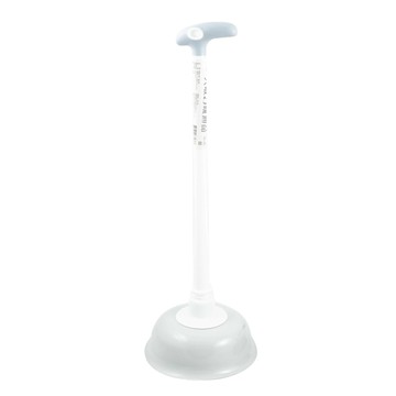 巧巧 大吸力疏通器  17.5 x 47.5cm  灰白