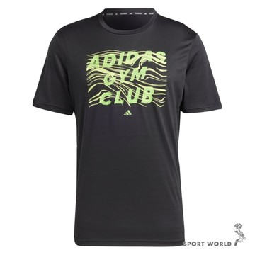 【下殺】Adidas 短袖上衣 男裝 排汗 黑【運動世界】IL7008