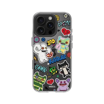 iPhone 16 Pro Clear Case（相機按鈕） 透明 - Fuggler 放克牙寶-常態系列 Regular series - 貼貼怪