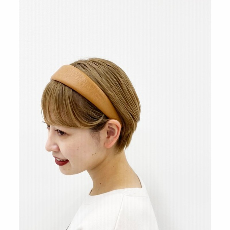Kutir 新色追加 フェイクレザーカチューシャ Women ヘアアクセサリー カチューシャ 通販 Lineポイント最大0 5 Get Lineショッピング