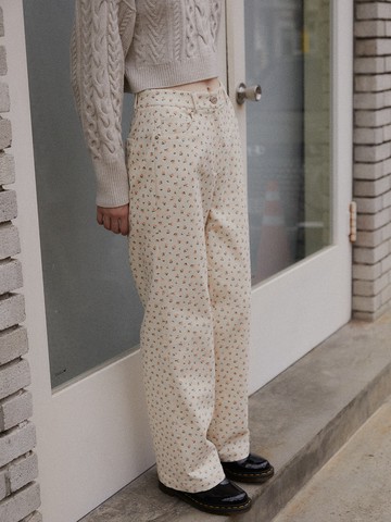Corduroy Semiwide Pants_3 colors
