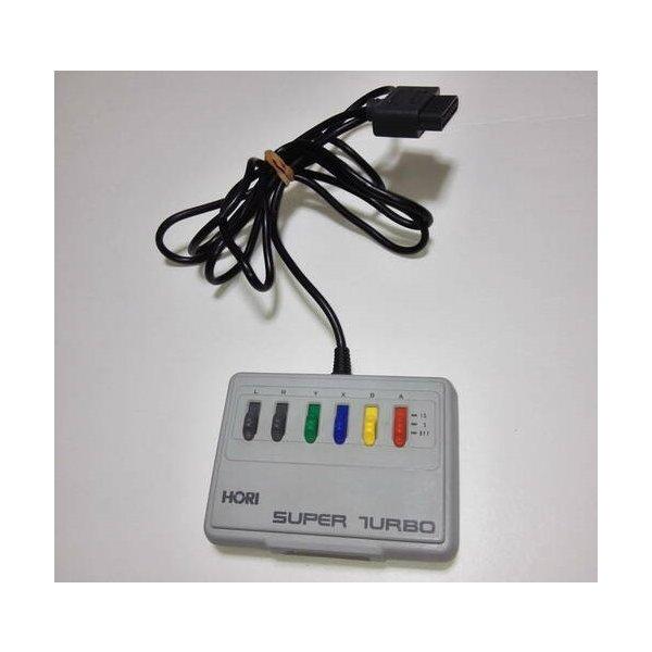 送料無料】【中古】SFC スーパーファミコン HORI スーパーターボ