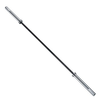 BYZOOM FITNESS Power bar 奧林匹克槓鈴20KG 黑銀基礎版
