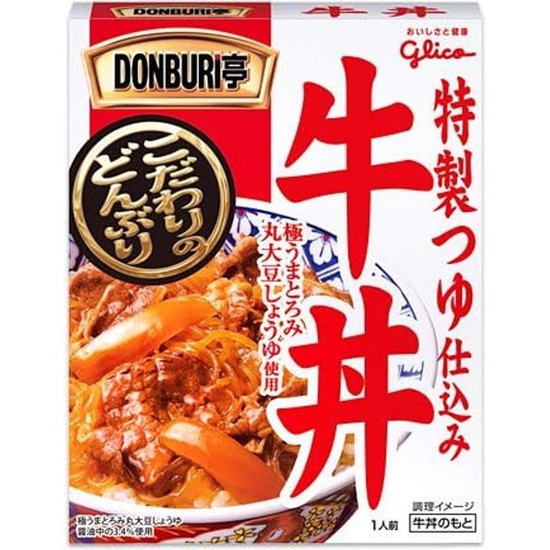 グリコ DONBURI亭 東京牛丼 10食