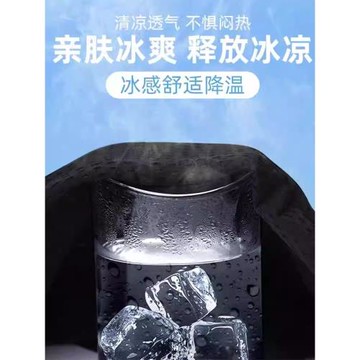 回力冰絲運動背心套裝男士夏季跑步籃球衣服青少年速干無袖t恤薄