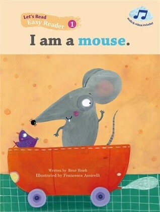 Let's Read-Easy Reader 1: I am a mouse. (with Caves WebSource)  Rene Hsieh 2023 Caves