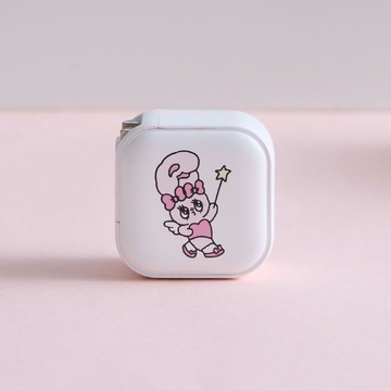 艾絲樂小兔俏麗天使GaN 45W Type-C雙孔充電頭