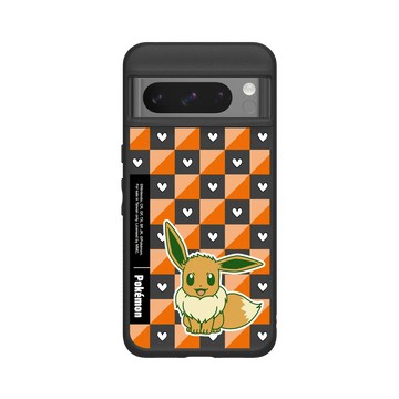 Pixel 8 Pro SolidSuit 黑 - 寶可夢 Pokemon - 多彩系列-伊布格紋