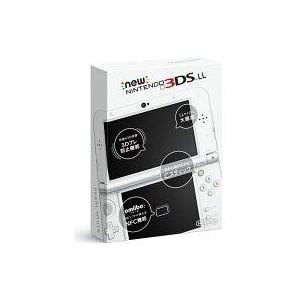 中古ニンテンドー3DSハード Newニンテンドー3DSLL本体 パールホワイト(状態：箱(内箱含む)状態難)