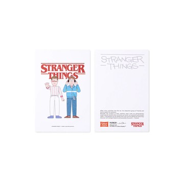 FILTER017® X Stranger Things X Jun Oson 明信片-伊萊雯與麥克絲B款 H8072