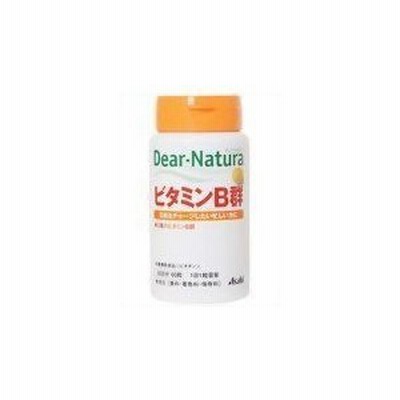 アサヒフードアンドヘルスケア アサヒ・ディアナチュラDear-Natura ビタミンB群(60日) 60粒 【北海道・沖縄は別途送料必要】