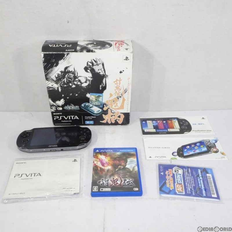 （1）【希少美品】PlayStation Vita 討鬼伝 鬼柄 (おにがら）