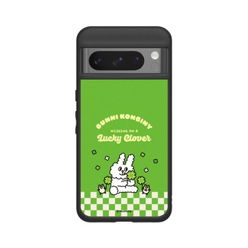 Pixel 8 Pro SolidSuit 黑 - Bunni Konbiny - Bunni Konbiny Lucky Clover