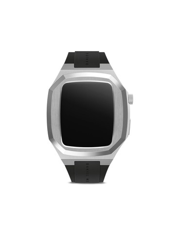 Daniel Wellington - Switch Apple Watch case 44mm - men - stainless steel/Rubber - One Size - Black