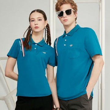 【Londa Polo】雙棉PK吸排女短POLO衫(P257202孔雀綠)