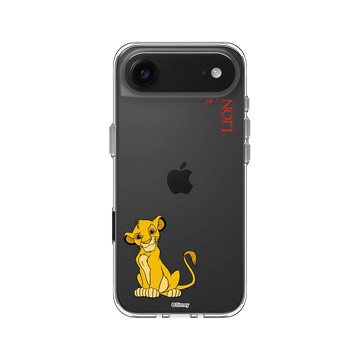 iPhone Air Clear Case（相機按鈕） 透明 - Disney - Lion King 迪士尼-獅子王 - 辛巴小獅王