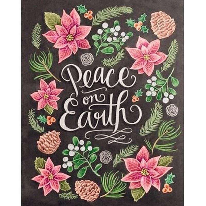 市場 刺繍キット 花の輪2 初心者 刺繍 図案印刷 クロスステッチ