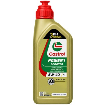 CASTROL POWER SCOOTER 5W40 4T 合成機油