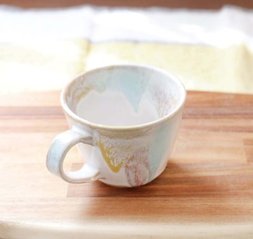 春色三彩 方形馬克杯 1