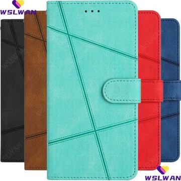 皮紋壓線內置卡槽掀蓋皮套 OPPO FindX9Ultra X9SPro X8S+ X7 X6 X5 附帶掛繩 手機殼