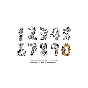 新版 relax 數字女孩系列章 no.0 好好品嚐
