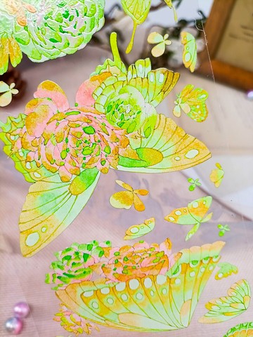 9K1031翩翩飛蝶Butterfly / 裝飾膠帶