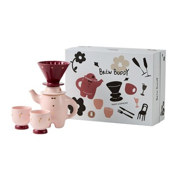 Brew Buddy 茶寶寵粉系列 咖啡壺套組 咖啡壺套組