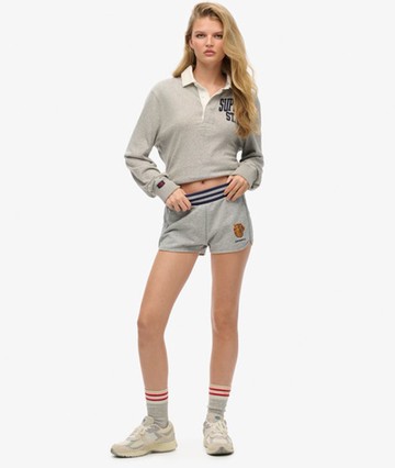 Superdry Women's Women's Vintage Collegiate Shorts Grey / Athletic Grey Marl - Size: 6 Size: 2