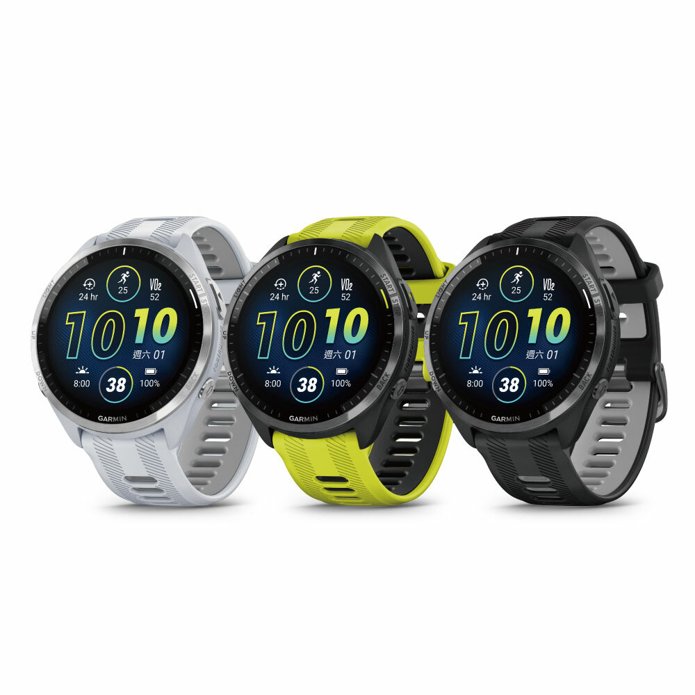 【GARMIN】Forerunner 965 ⾼階鐵⼈運動錶