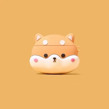 可愛呆萌柯基犬 蘋果 AirPods Pro3 4代 pro Pro2 保護套 1代 2代 3代 耳機套 保護套