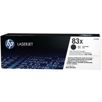 【領券滿額折200】  HP CF283X / 83X 高容量原廠黑色碳粉匣 適用M201dw/M225dw