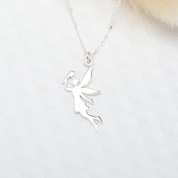 【Angel & Me】花仙子 s925 純銀 項鍊 生日 情人節禮物