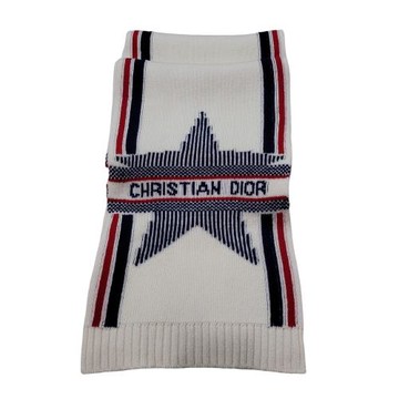 【DIOR】 DIORALPS  羊毛和羊絨 針織圍巾