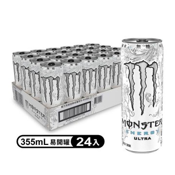 魔爪Monster Energy 超越能量碳酸飲料355ml(24入/箱),效期2026/1/23