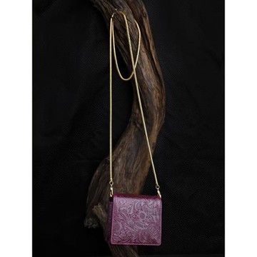 迷你簡約質感斜挎單肩包手工真皮