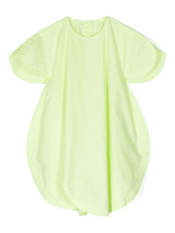 jnby by JNBY - asymmetric-hem cotton dress - kids - Cotton - 5 yrs - Green