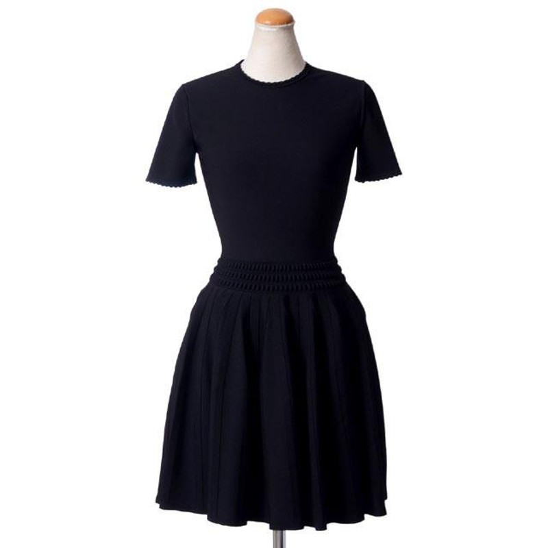 アレキサンダーマックイーン(Alexander McQueen) 半袖ワンピース  