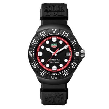 TAG Heuer 豪雅Formula 1系列限量Solargraph太陽能石英腕錶38mm(WBY1114.FT8084)