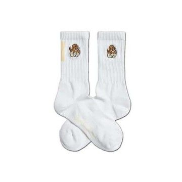 BFF Naughty Snake Sock Yellow 頑皮蛇 白色 中筒襪 襪子 BFF-22 [台灣現貨]