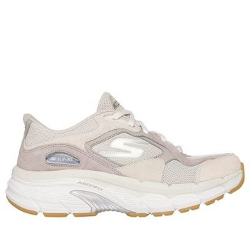 Skechers 思克威爾 Go Run Arch Fit 2.0 [129224NAT] 女 慢跑鞋 支撐 緩震 米