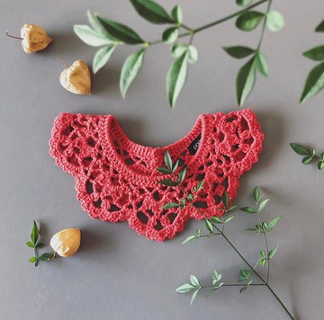 POPOPB 領子飾物 GRACE – GERANIUM