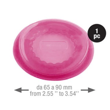 義大利製SiliKoMart-聰明保鮮蓋CAPFLEX洋紅-L(6.5cm)