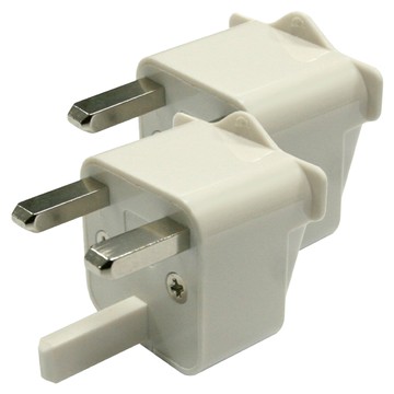 Kinyo 轉換接頭 J-16  白色  2個