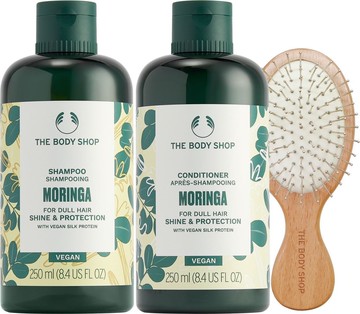 【THE BODY SHOP】絕版限定洗護髮組 (任2 洗髮精/護髮乳-250ml 贈 品牌木梳)