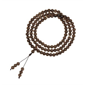 【正佳珠寶】茶水晶 頂級超透體煙茶晶 6mm 平安轉運珠