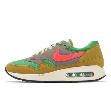 Nike 休閒鞋 Air Max 1 PRM Powerwall BRS 男鞋 黃 綠 粉紅 氣墊