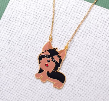 約克夏 手作長鍊