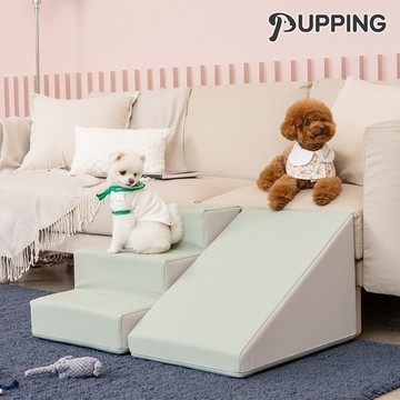 PUPPING - 韓國寵物防滑斜坡 - 草綠色