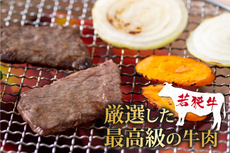 若狭牛モモ肉 焼肉用 540g(270g×2パック)